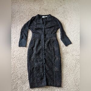 Anthropologie Byron Lars midi dress